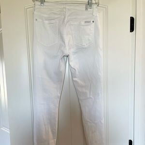 7 for All Mankind white jeans
